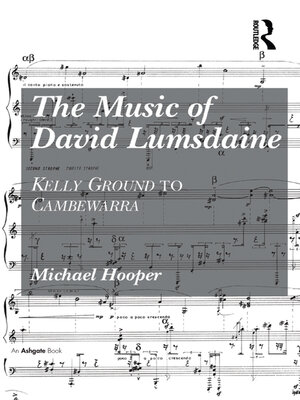 cover image of The Music of David Lumsdaine